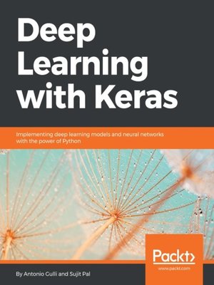 cover image of Deep Learning with Keras